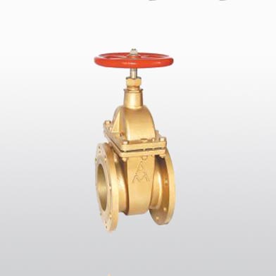 106 brass flange gate valve