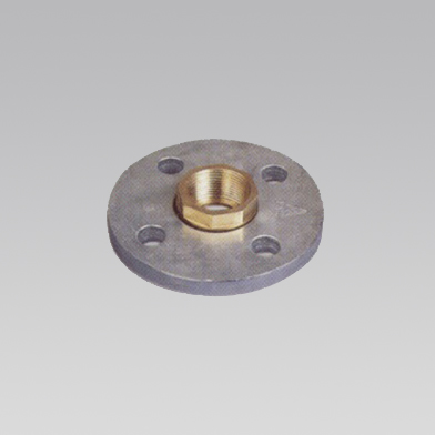 LF-673 female thread copper lined steel flange