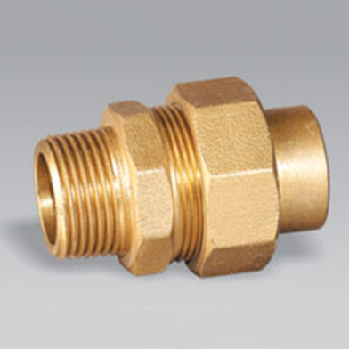 LC-664 Brass external thread socket union